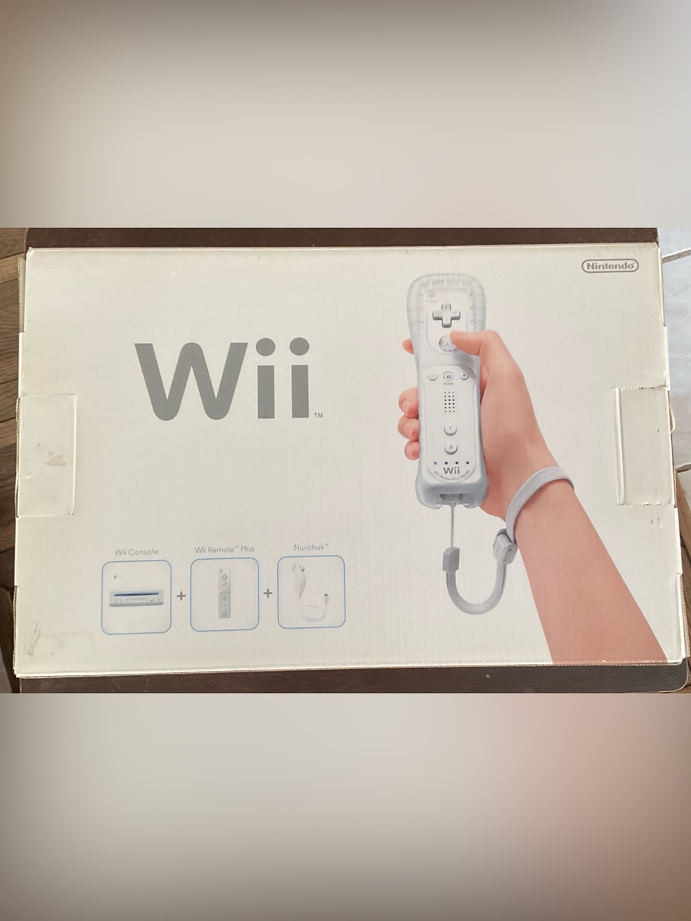 Original Nintendo Wii Empty box with tray great condition